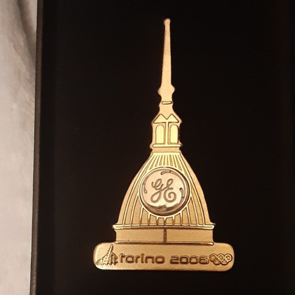 2006 Torino Winter Olympics GE Sponsor Pin